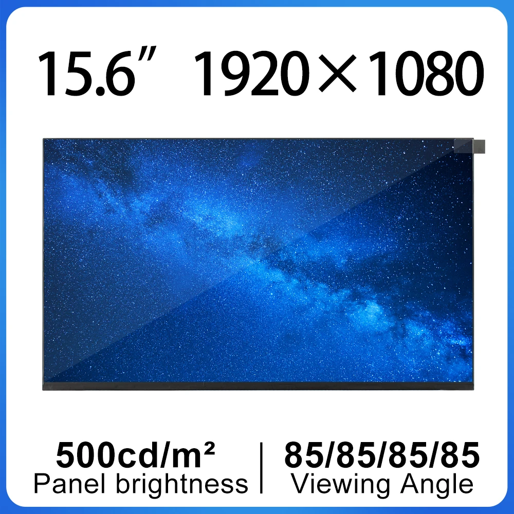

Оригинальный ЖК-дисплей 15,6 дюйма 1920 × 1080 с диагональю 30 контактов eDP TTL яркость 500 для Hоутбук