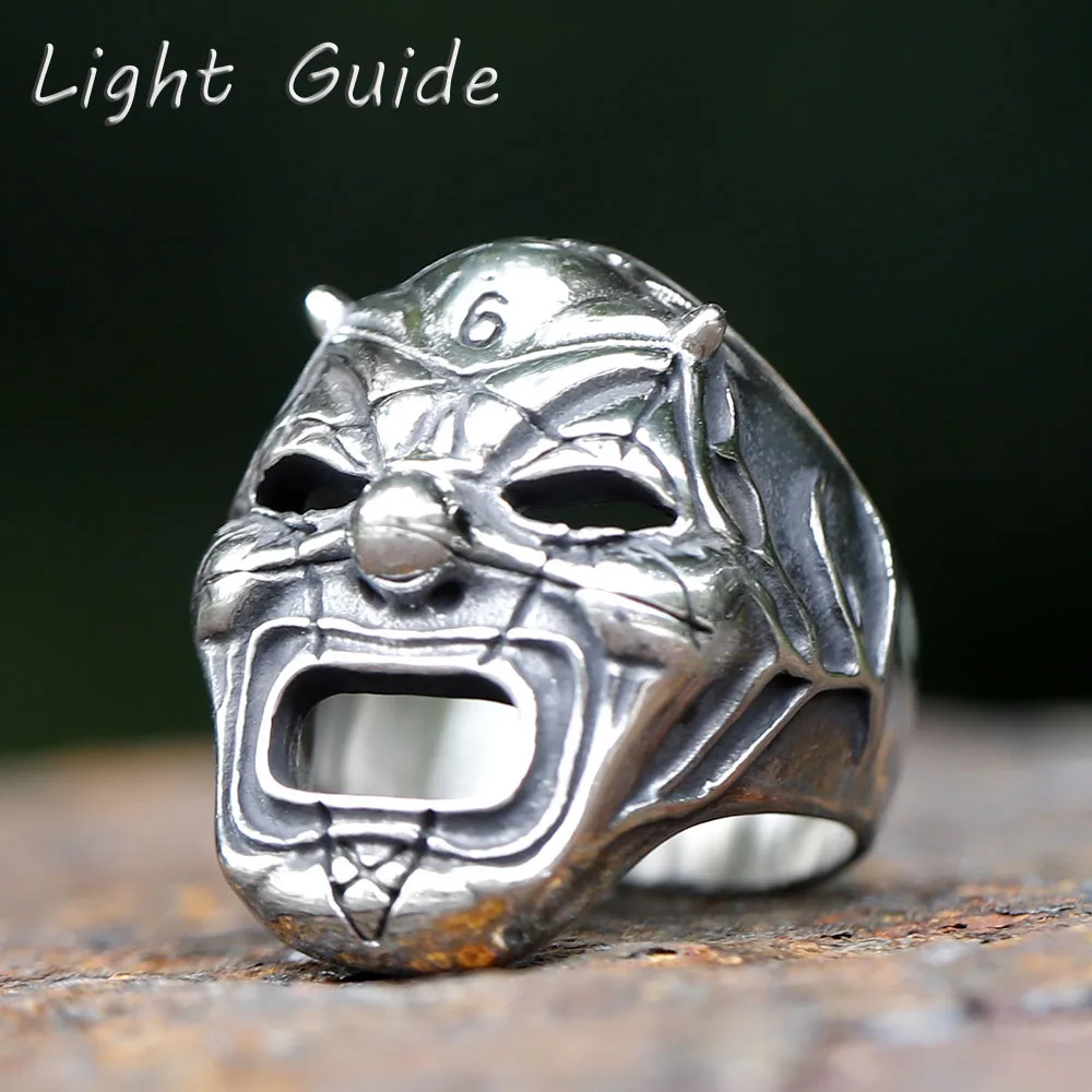 Melighting Halloween Septumring - Motten-Design Edelstahl Piercing