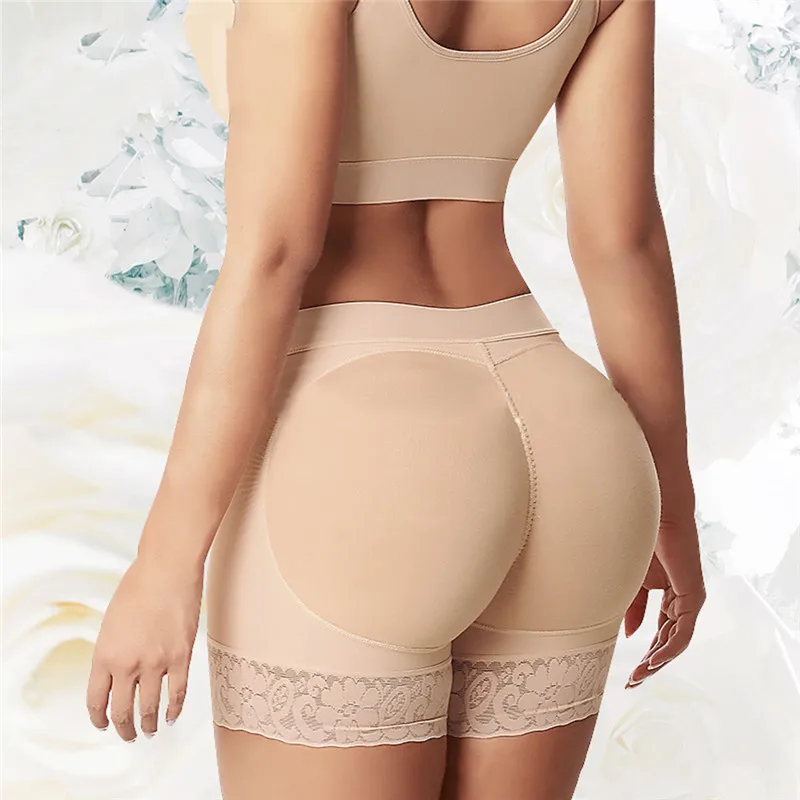 Description Picture 4 of itemWomen Shapewear Body Shaper And Buttock Lifter Enhancer Fake Butt Padded Panties Hip Lift Sculpt And Boost Lace Up