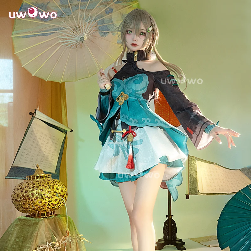 PRE- UWOWO ݷ ø: Honkai Star Rail Qingque HSR ڽ ڽƬ  ҳ ڽƬ ǻ, Ϳ ҳ ǽ