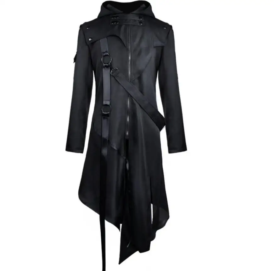 

Halloween Medieval Christian Friar Priest Robes Witch Wizard Cloak Cape Party Death Ghost Vampire Devil Knight Uniform Gothic