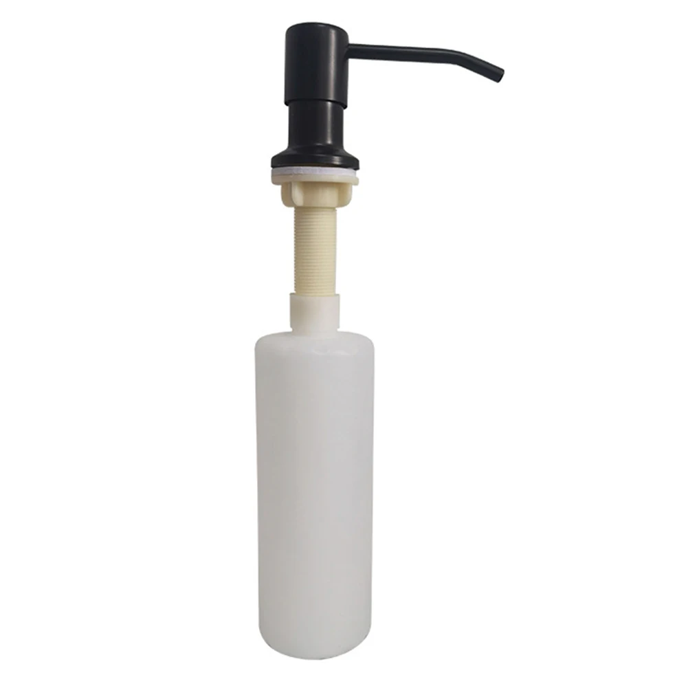 

Sink Soap Dispenser Accessories Bathroom Body Cleanser Kitchen Lotion Shampoo Spare Parts Stainless Steel+Plastic