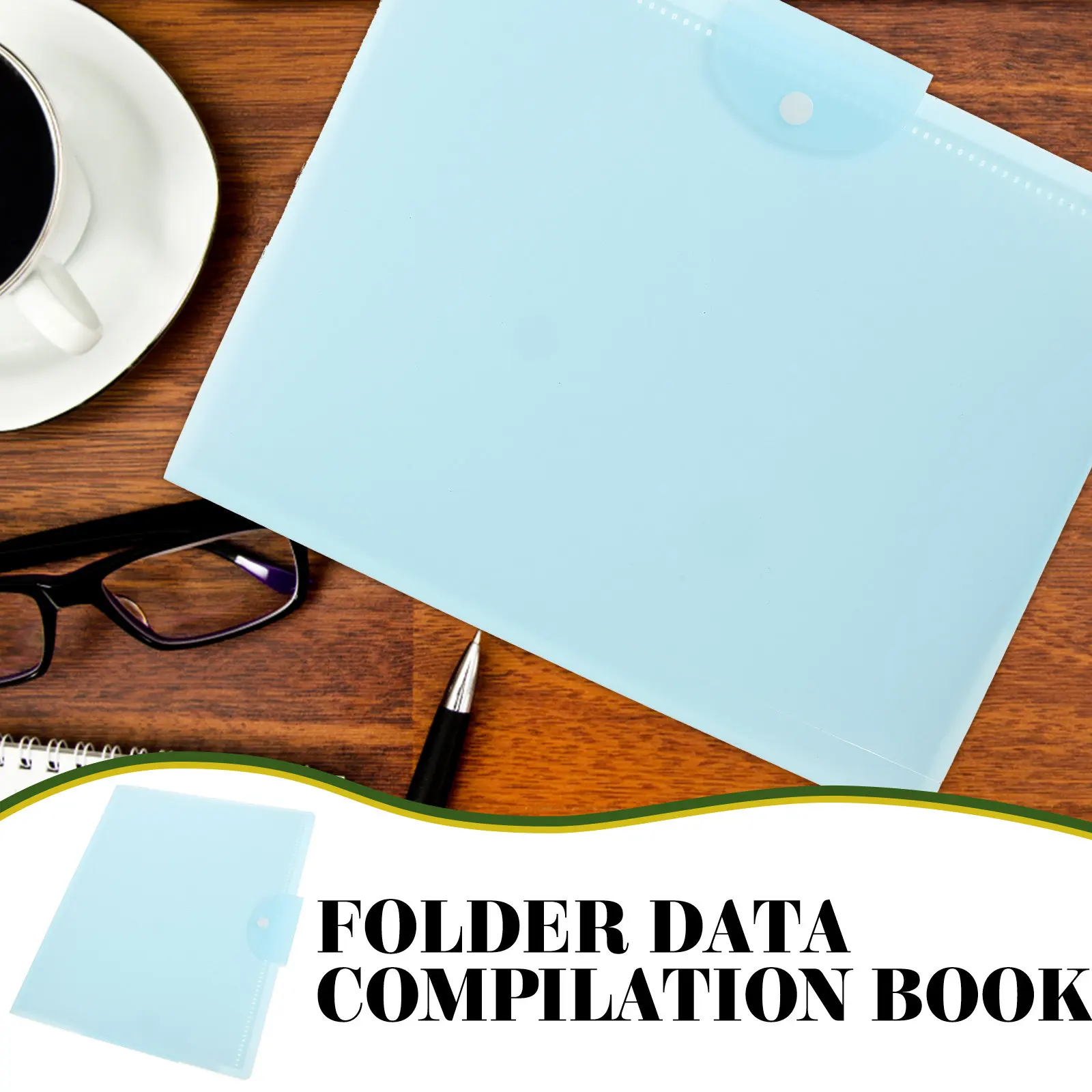 A3 클리어 파일 파우치 문서 정리함 휴대용 영수증 폴더 청구서 파우치 시험지 정리함 A3 시험지 홀더