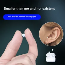  Invisible Earphones Mini Headphones Bluetooth TWS Wireless Touch Gaming NFC Semi-In-Ear Earbuds Noise Reduction Sports Headset 