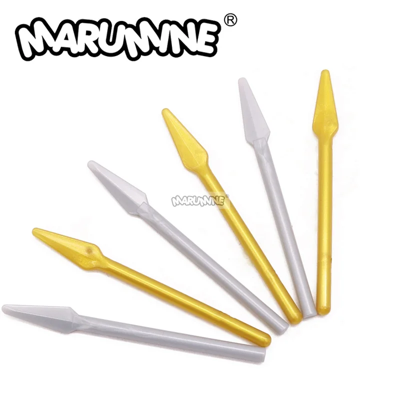 

Marumine 30PCS Bricks Spear Particles Building Blocks 4497 MOC Bricks Parts Boys Girls DIY Classic Educational Children Toys