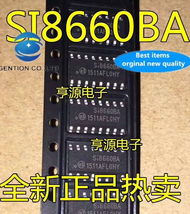 

2 шт. 100% оригинальный новый SI8660 SI8660BA цифровой изолятор чип SOP-16