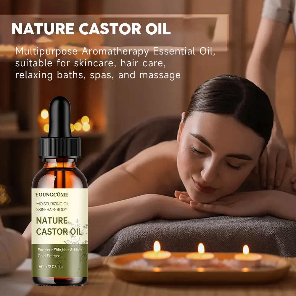 Premium Black Castor Oil for Enhanced Hair and Skin Nourishment