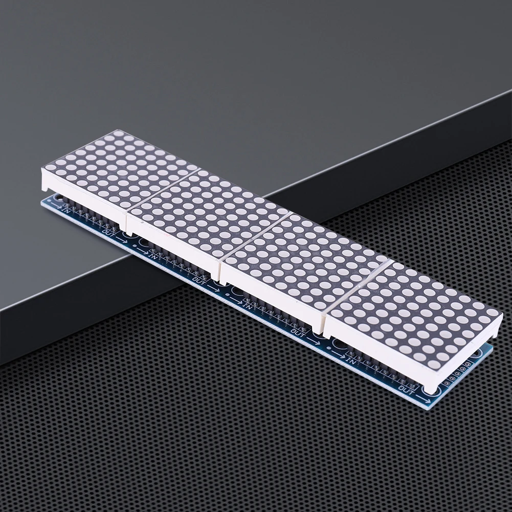 ���÷��� ���� ���� Ĩ ����ũ�� ��ǻ�� ���, 4 in 1, MAX7219 ���� Ĩ ���� LED ���, 32x8 ��Ʈ ��Ʈ���� DIY ŰƮ