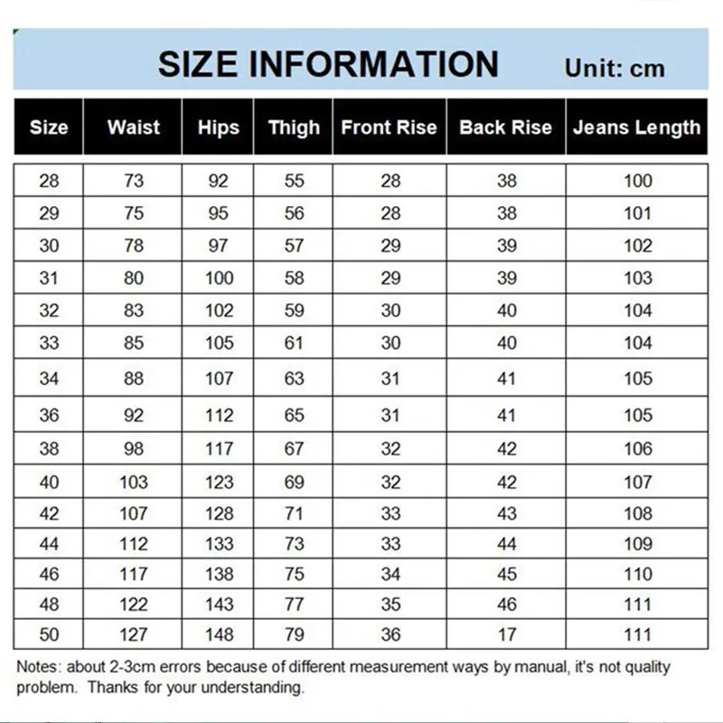 Loose Jeans Men 150KG Straight Stretched Plus Size 50 48 46 44 Denim Pants Elastic Male Casual Large Work Wear Classic Trousers 6