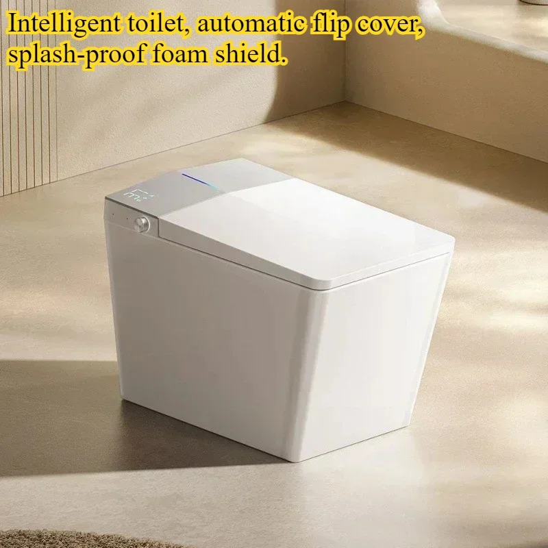 Adult Ceramic Toilet White Full Automatic Smart Square Toilet Electric Washroom Inodoros Y Piezas De Inodoro House Furniture