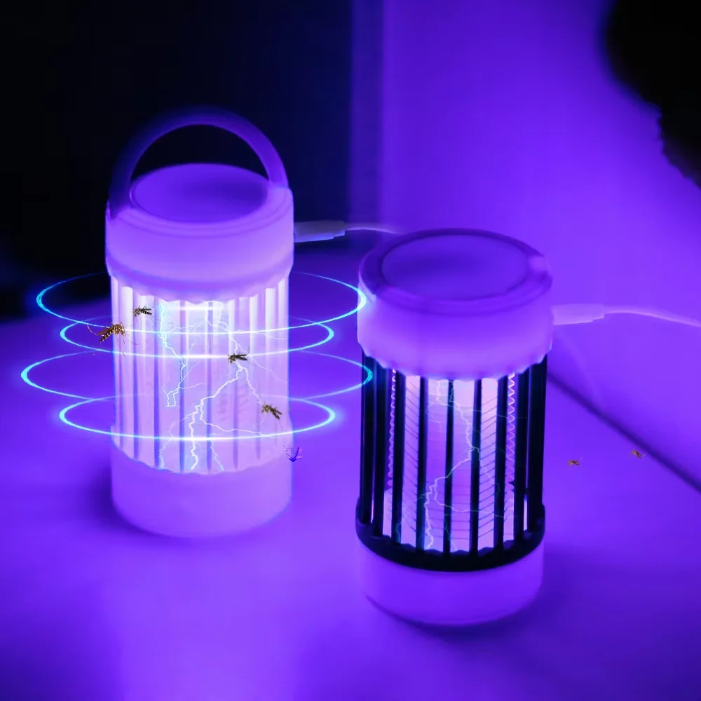 โคมไฟฆ่ายุง UV ชาร์จ USB ใช้ได้ทั้งในบ้านและแคมป์ปิ้ง