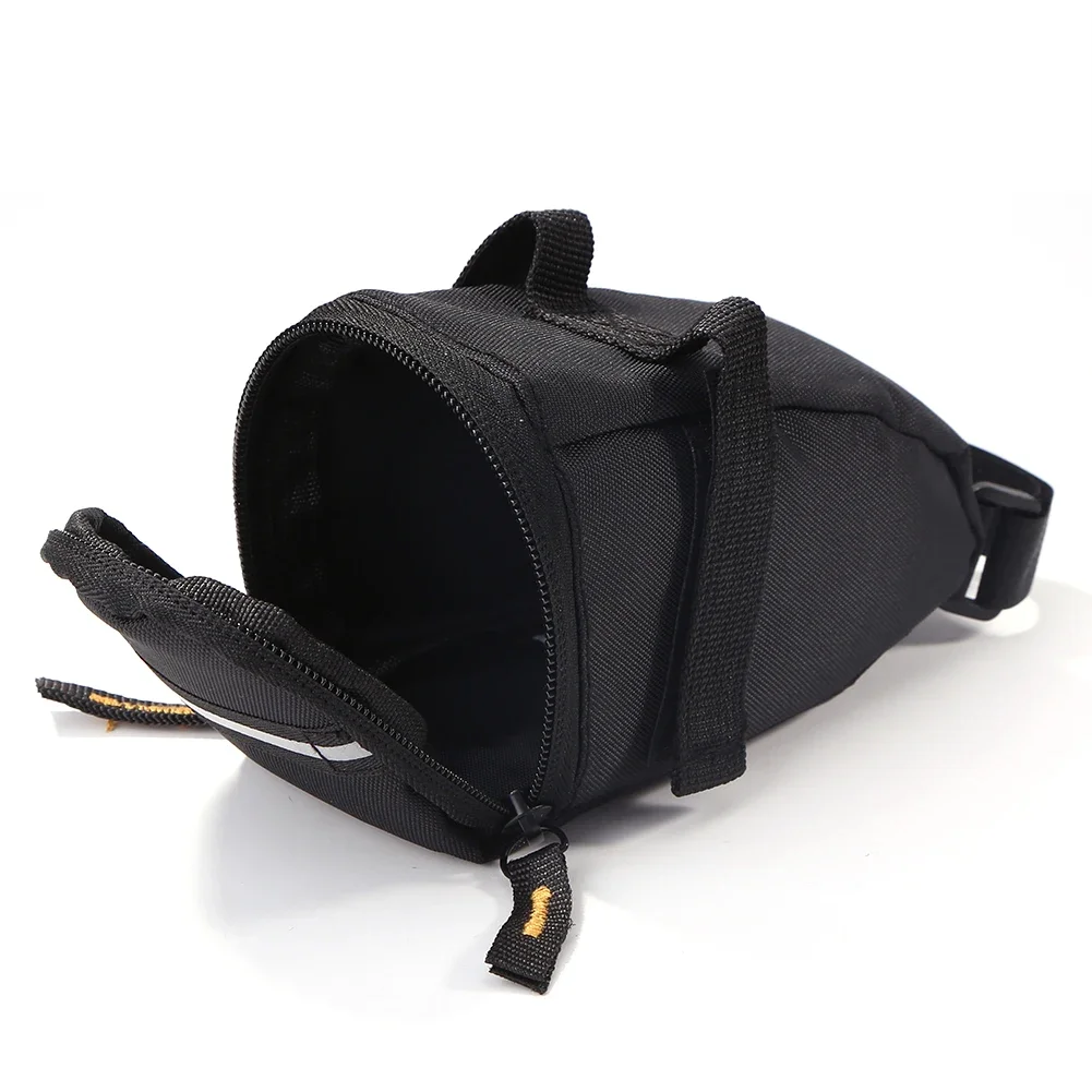 1-10pcs 1L Bicycle Saddle Bag Rainproof Portable Storage Bag Polyester Fiber Rear Seat Bag Splash Cycling Accessories Hot Sale