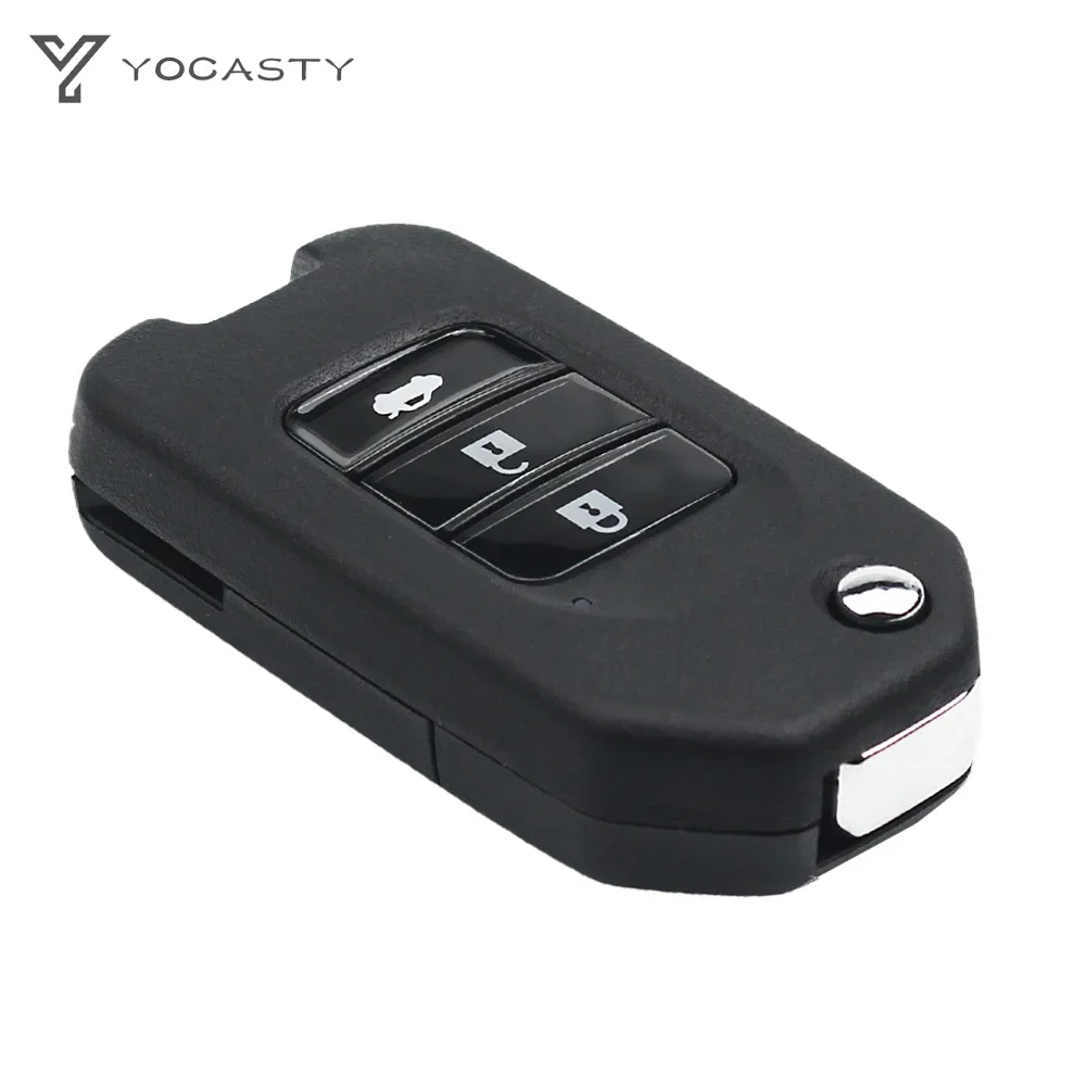 2/3 Button Flip Folding Remote Key Shell Case For Honda Accord Civic City CRV Jazz XR-V Vezel HR-V FRV A/G Blade key case car key shell car remote key car key key shell