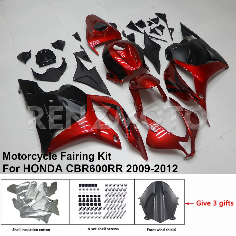 

Для HONDA CBR600RR 2009-2012 CBR 600RR комплект кузова мотоцикла обтекатель пластиковая защитная пластина аксессуары оболочка