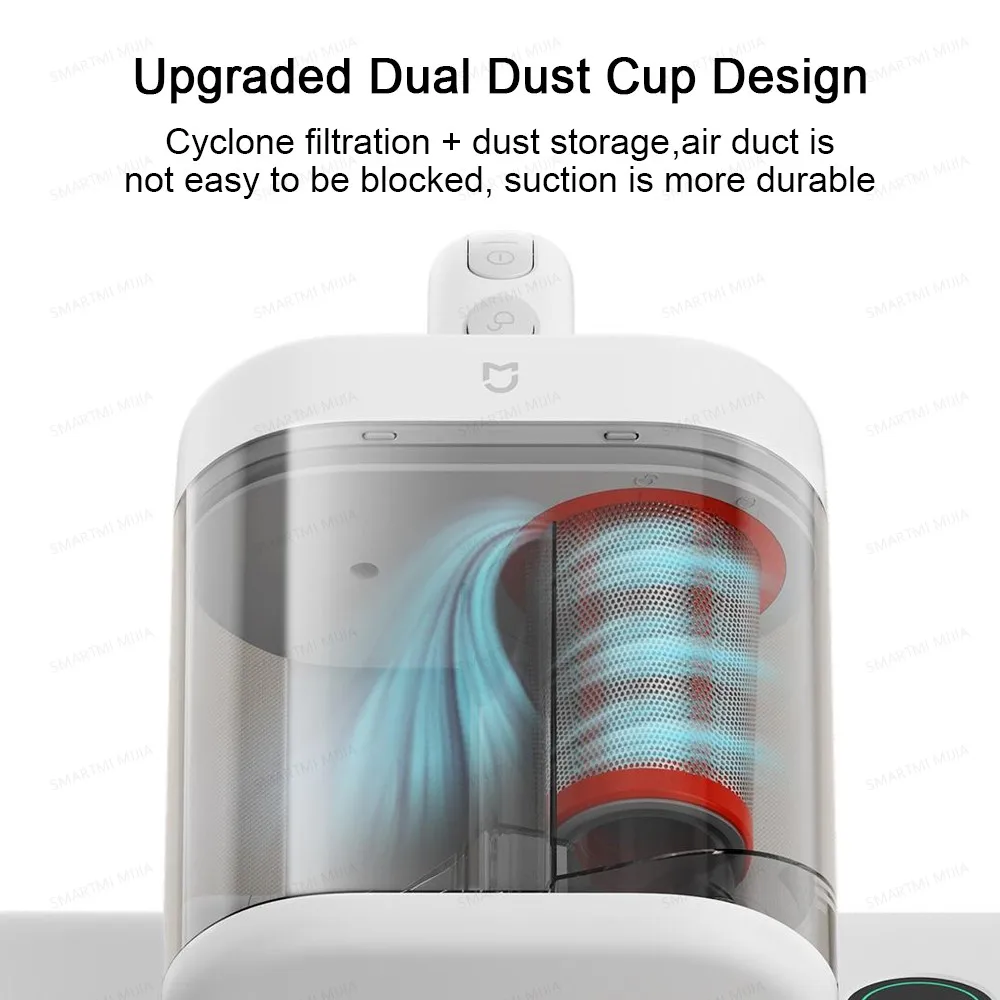 مكنسة كهربائية XIAOMI MIJIA Dust Mite 2 Pro، 3 أوض...