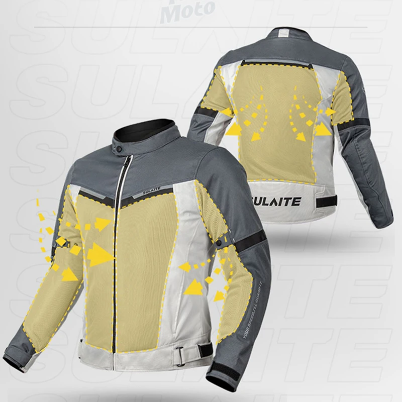New Summer Motorcycle Jacket Men Women Breathable Mesh Anti-Skid Protection Anti-Collision Soft Armor CE2 Gear Body Armour motorcycle jacket motorcycle armor motorcycle clothing
