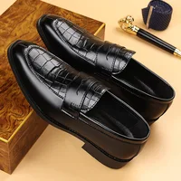 Designer Shoes Men Elegant Loafers Men Party Shoes 5