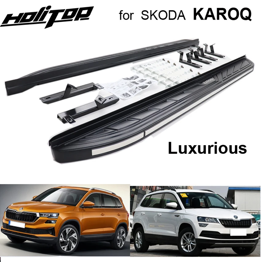 Running Boards SKODA KAROQ 2017up Running Boards Side Steps PREMIUM