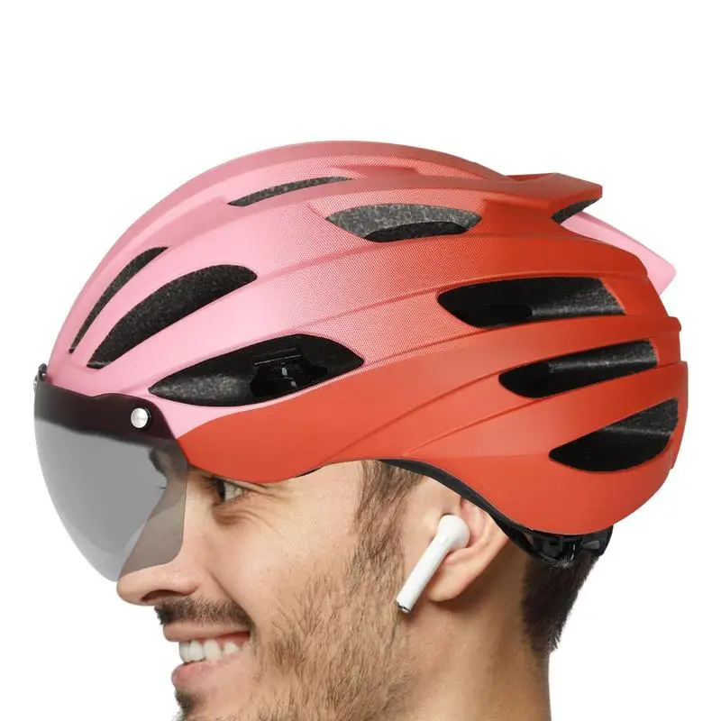 

Сверхлегкий велосипедный шлем, съемные очки, солнцезащитный козырек, велосипедный шлем для взрослых, Молодежный, горный велосипед, шлем