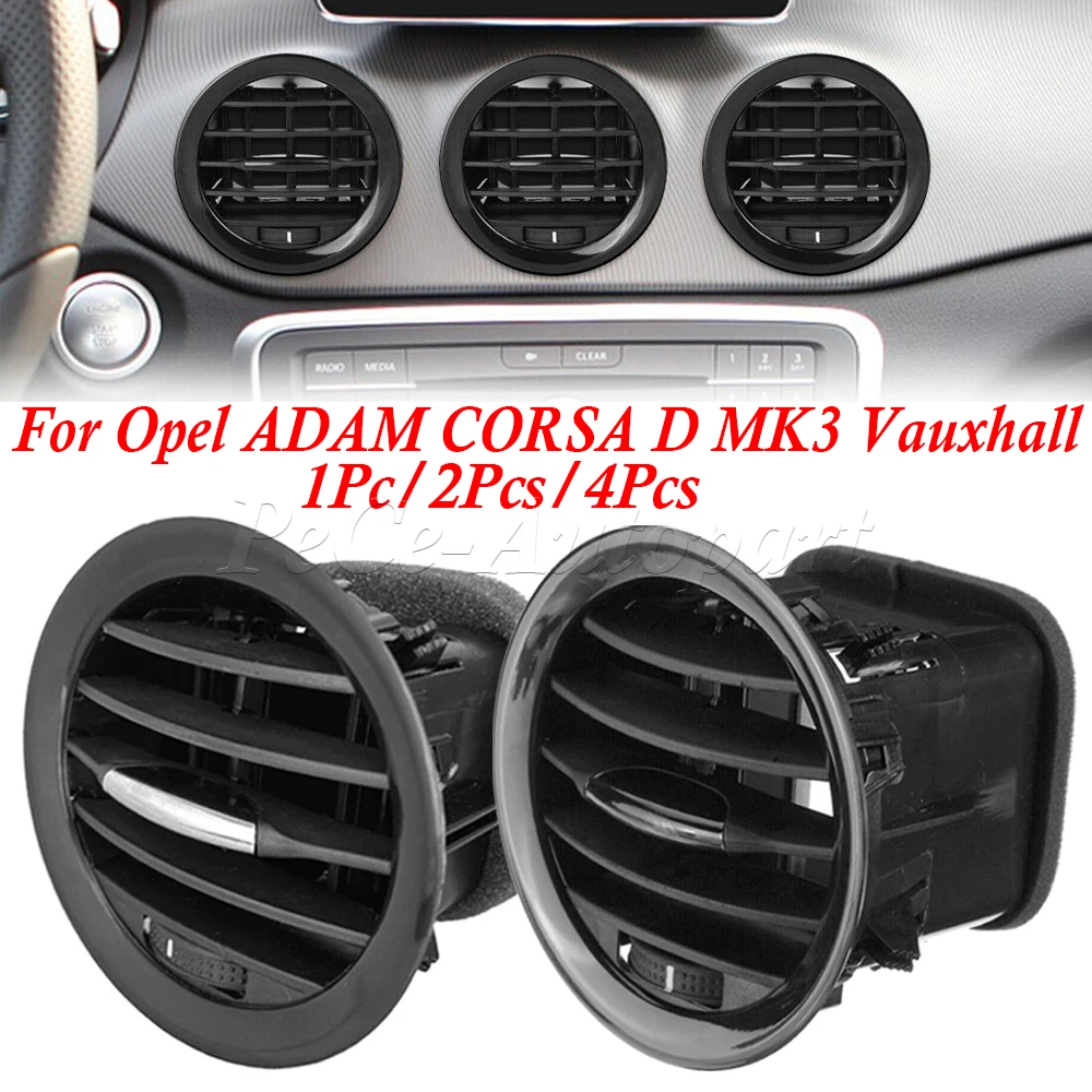 Ventilation Air Vent Nozzle Grille Piano Replacs for Opel Corsa D  Adam,Upgraded And Improved