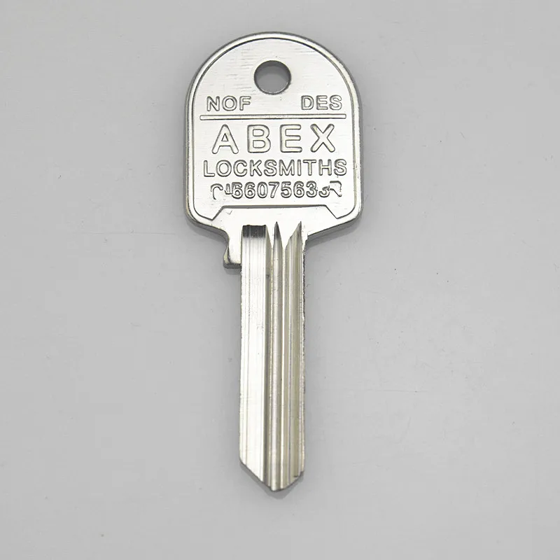 5 Pieces Ip3 Australian Abe Digital Lock Key Embryo Special-Shaped Key Blank Ip3