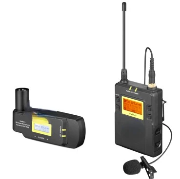

Беспроводной петличный микрофон 96 каналов UHF для цифровых зеркальных фотоаппаратов, беззеркальных камер и видеокамер