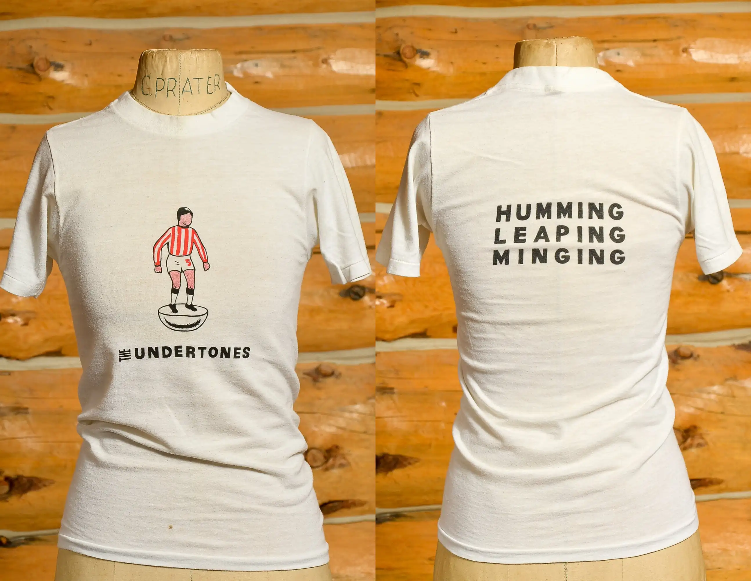 1980S Undertones Humming Leaping Mining Hypnotized Era Front T-Shirt