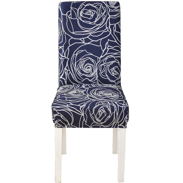 Chair Covers for Dining Room Printed Stretchable Dining Chair Slipcover Washable Removable for Kitchen Hotel,Restaurant