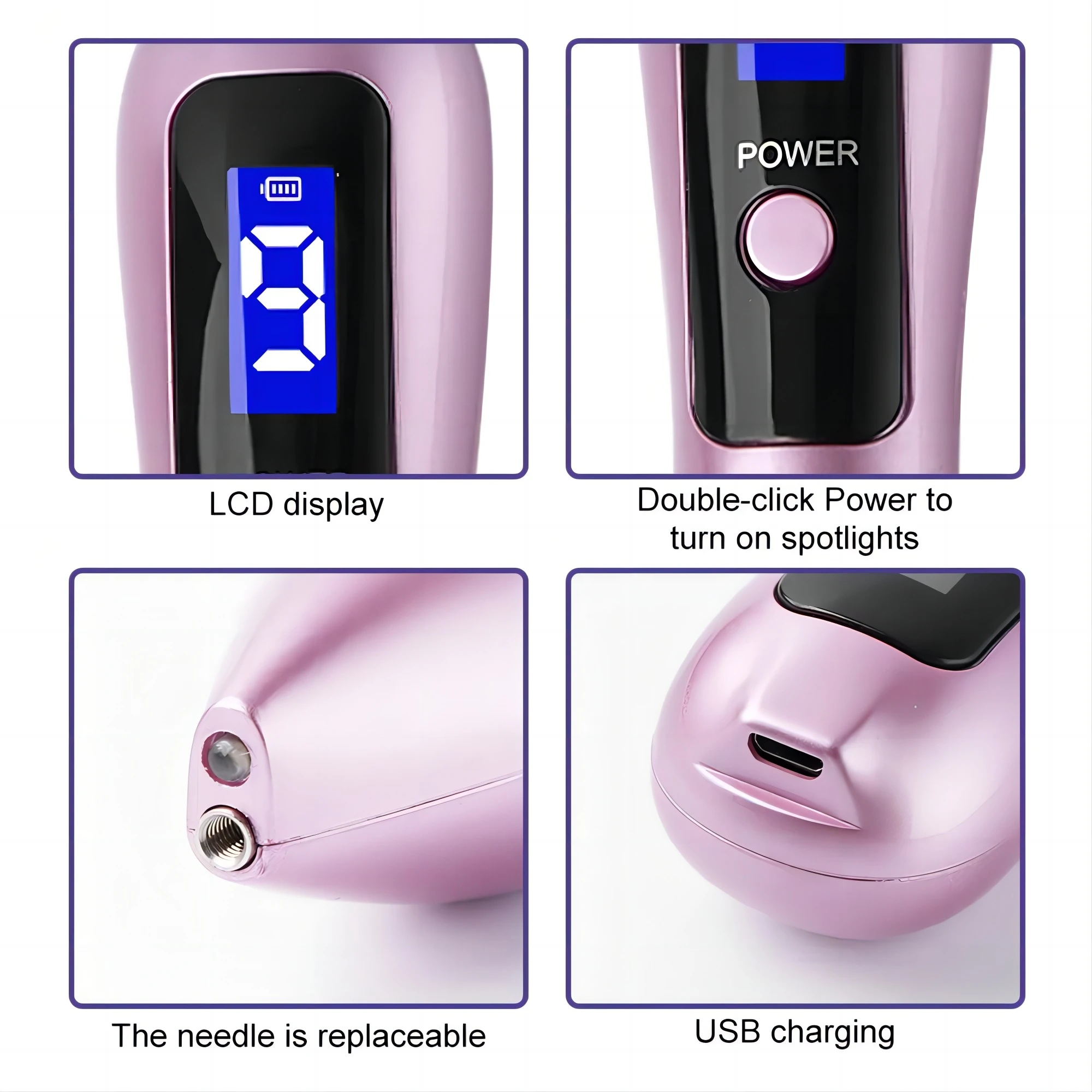 Skin Tag Removal Tool Skin Tag Removal Pen Liquid Crystal Laser Plasma Pen Tattoo Nevi Black Spot Wart Remover