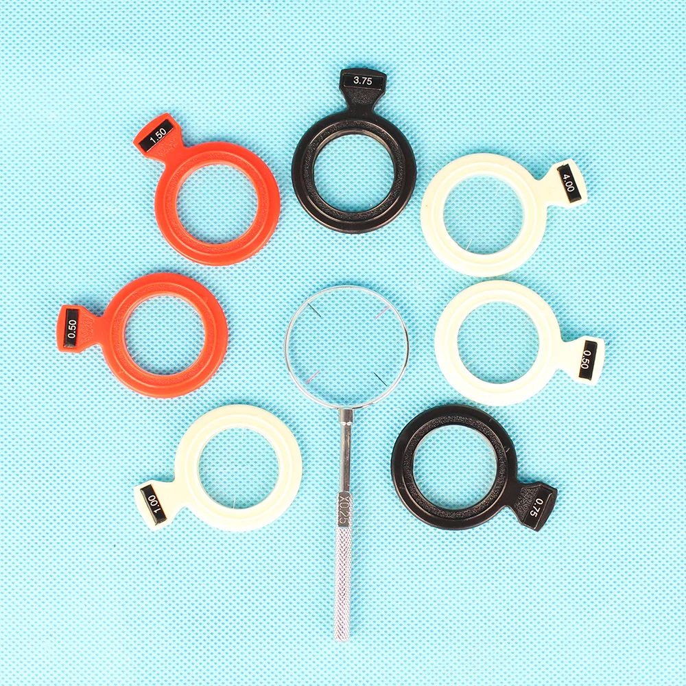 266 Trial lens set Optical trial lens case Plastic rim Aluminum case Free trial frame included