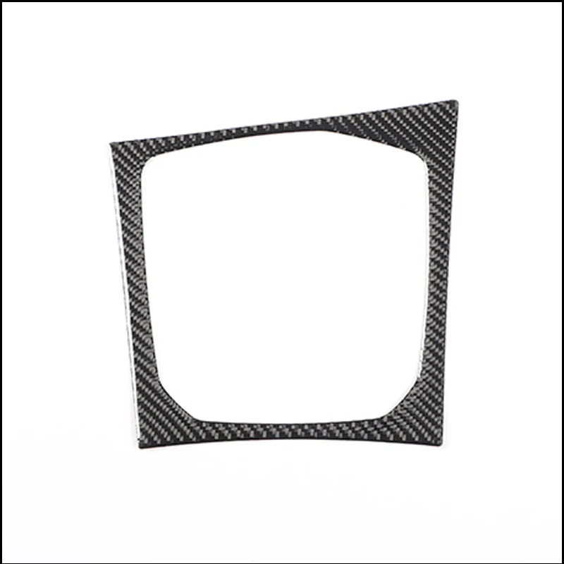 Luxury Carbon Fiber Central Control Gear Panel Frame Interior Accessory