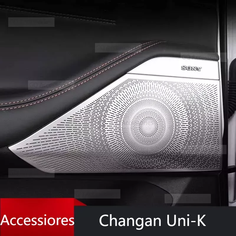 

Accessories LHD Door Speaker Audio Loudspeaker Cover Trim Car Styling Interior Styling For Chang An Unik Uni k 2021-2023
