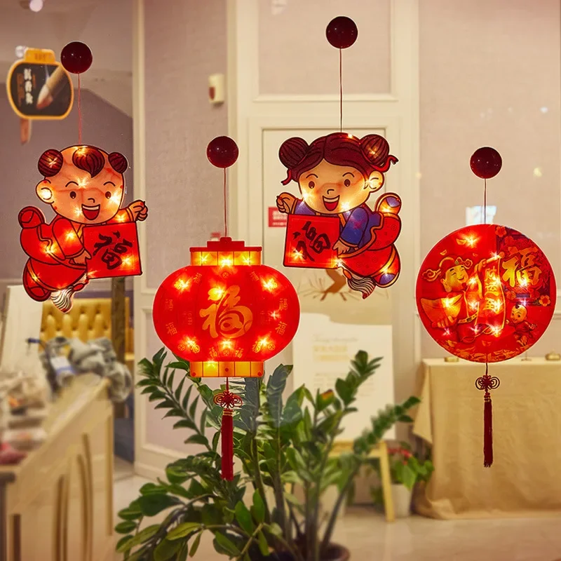 Home Atmosphere Decoration Lamp Window Decoration Suction Cup Lamp Hanging Lamp New Year's Festive Decoration home atmosphere decoration lamp window decoration suction cup lamp hanging lamp new year s festive decoration