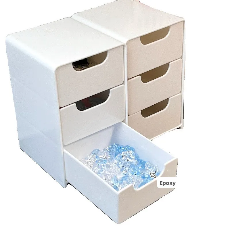 3 Layer Home Desktop Storage Box Organizer