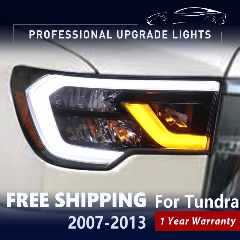 

LED Light Car Head Lamp For 07-13/SEQUOIA 08-17 18-UP FOR TOYOTA TUNDRA ALL LED HEADLIGHTS Car Styling