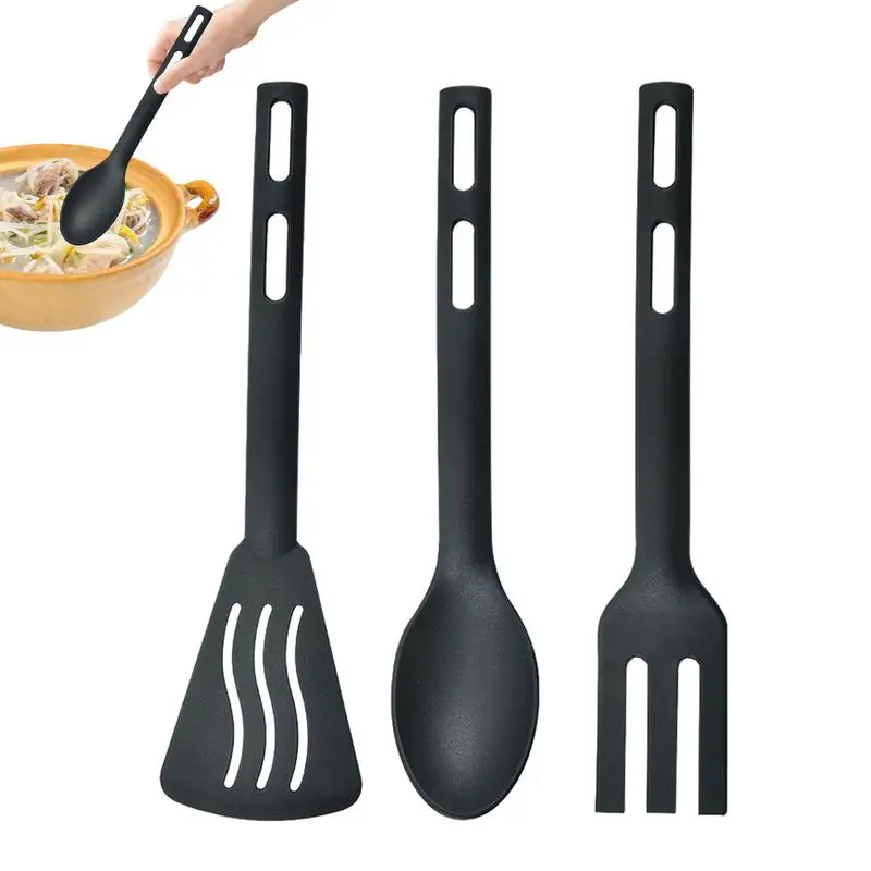 Nylon Cooking Utensils Set with Spatula and Spoon