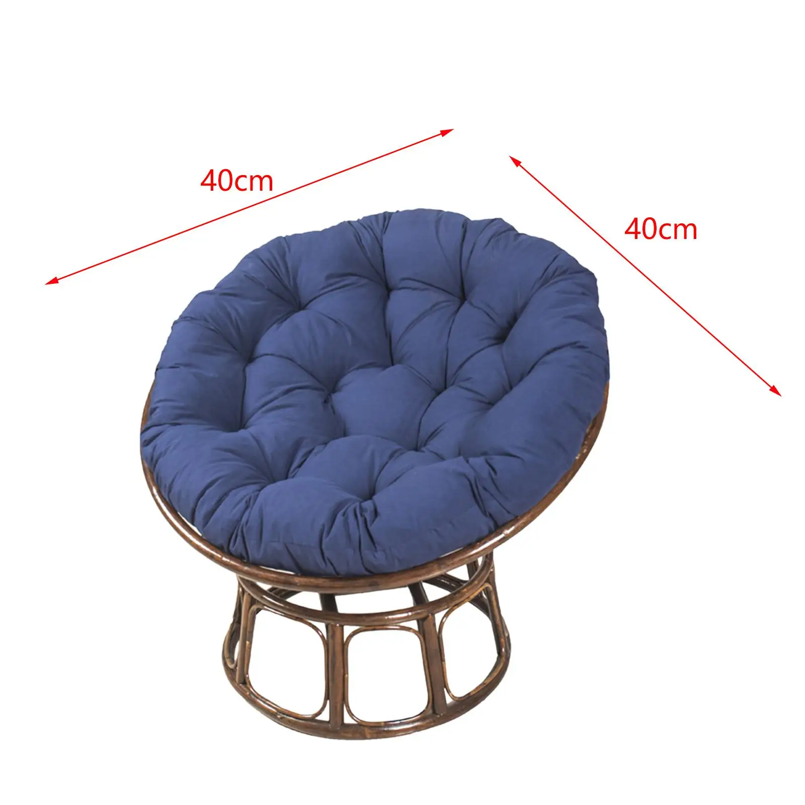 Seat Cushion Pillow Hammock Chair Pad Multipurpose Replacement Patio Chair Mat Hanging Basket Chair Cushion for Wicker Chair