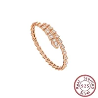 S925 Silver Classic Hot Selling Serpentine Diamond Bracelet, Top Noble Style, Essential for Women 6