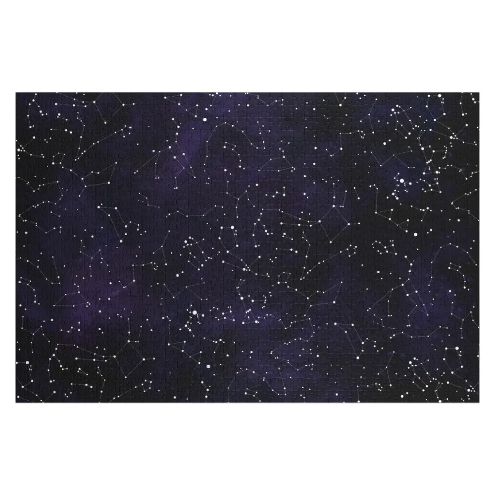 

Northern Hemisphere Constellations Jigsaw Puzzle Personalized For Kids Game Children Adult Wooden Personalized Gift Ideas Puzzle