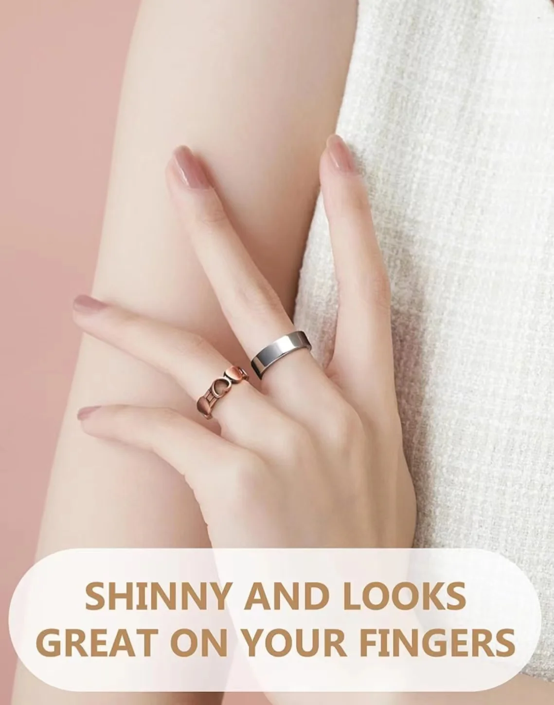 Pure Copper Ring 99.99% Pure Copper Magnetic Rings 4pcs Magnets Classic Adjustable Ring Anillo magnetico terapeutico 4