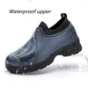 STRONGSHEN Men Kitchen Shoes Outdoor Platform Chef Shoes Water proof OilProof Restaurant Work Shoe Non-slip Fishing Shoes Unisex 2