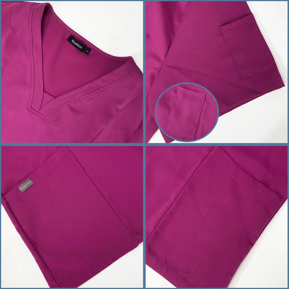 Women Scrubs Nurse Accessories Medical Uniform Jogger Suit medical uniform
