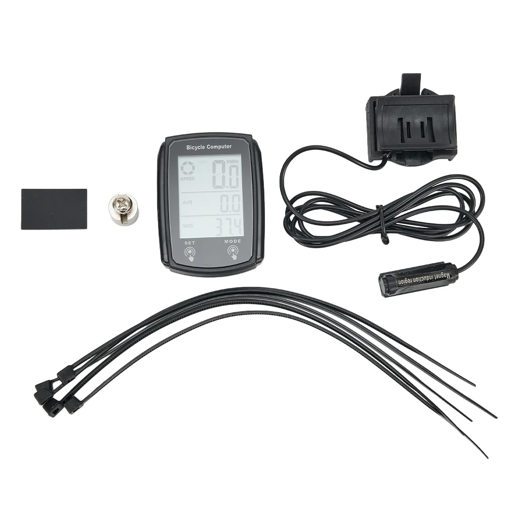 

Bicycle Computer LCD Digital Wired Cycling Computer Speedometer Waterproof Bike Speed Odometer Bike Outdoor Accessories