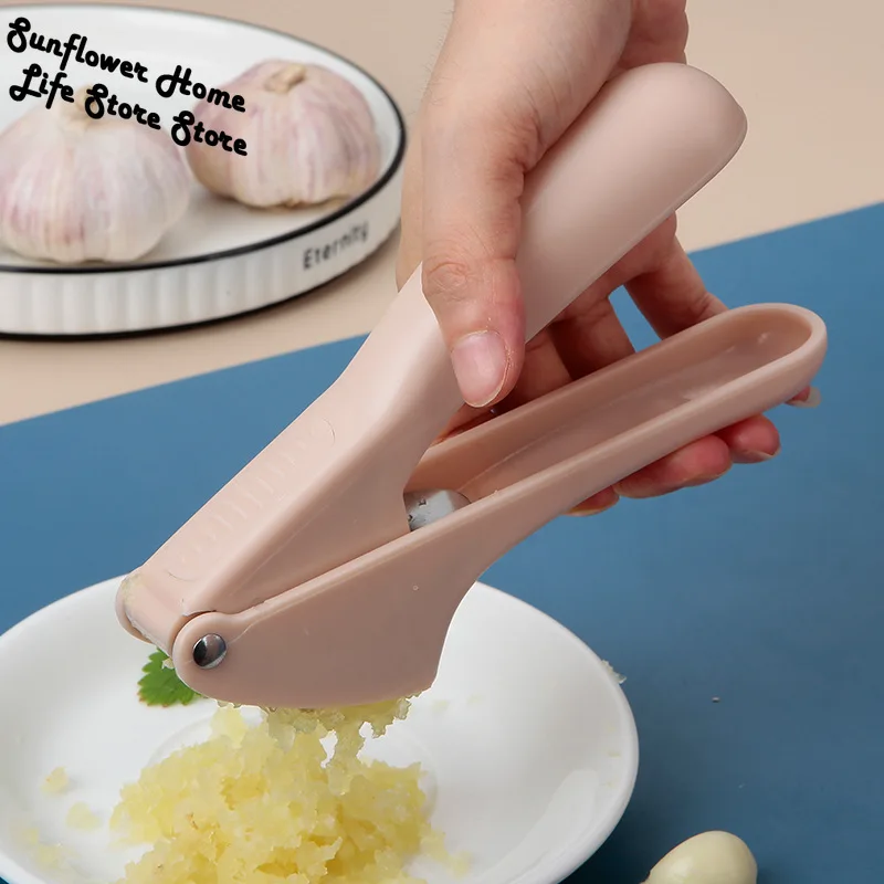 

1PC Garlic Crusher Multi Functional Manual Ginger Garlic Grinding Grater Cutter Utensils Garlic Peeler Kitchen Accessories Tools