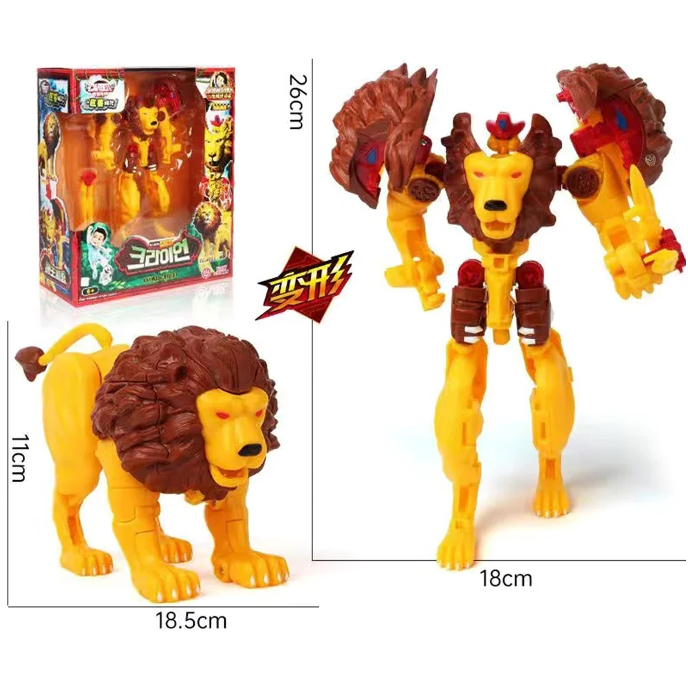 New ABS Hello Carbot Transformation Dinosaur Robot Toys Action