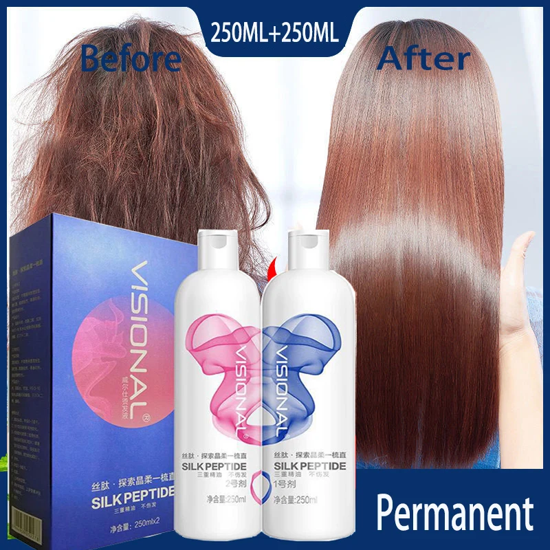

Silk Protein Correcting Hair Straightening Cream Replenish Hair Nutrition And Moisture Does Not Hurt Hair Easily Soften Keratin