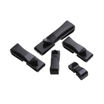5pcs Molle Webbing Buckle Belt End Clip Backpack Buckles Bag Strap Accessories Adjust Keeper Camping Hiking Camping Hiking