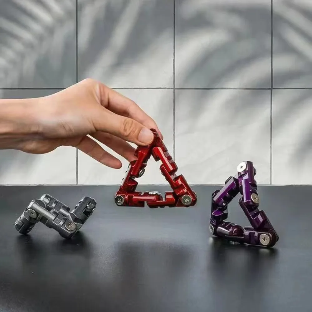 Metal Chain EDC Fidget Toy Adult Antistress Stress Relief Hand Exerciser Creative Fidget Toys for Autism ADHD Decompression
