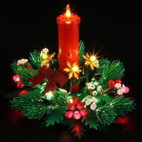 DIY LED Light Kit For LEGO 40743 Christmas Table Decoration   (Only LED Light,Without Blocks Model) 2