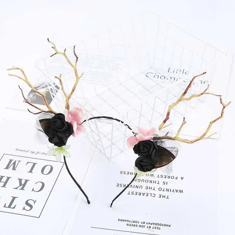 

Christmas Headbands Santa Tree Elk Antlers Headband Kids Adult Headwear Reindeer Ornaments Christmas Decorations Party Cosplay